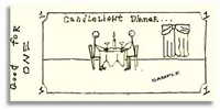 Coupons from the Heart © - Good for One Candlelight Dinner